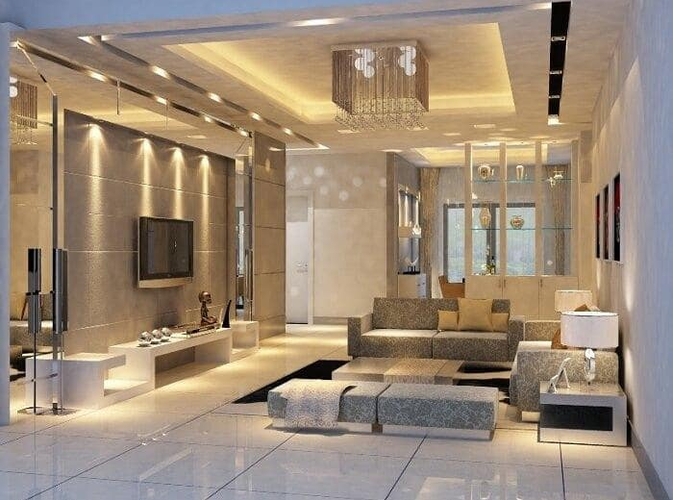 Cách bố trí đèn downlight âm trần cần biết