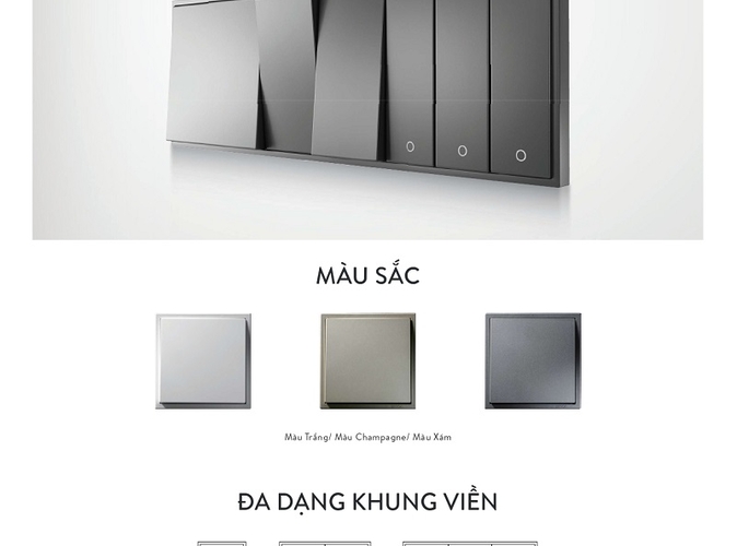 Catalogue công tắc Simon i7 (Không Smart)