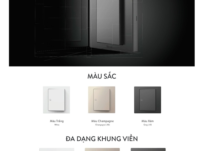 Catalogue công tắc ổ cắm S5