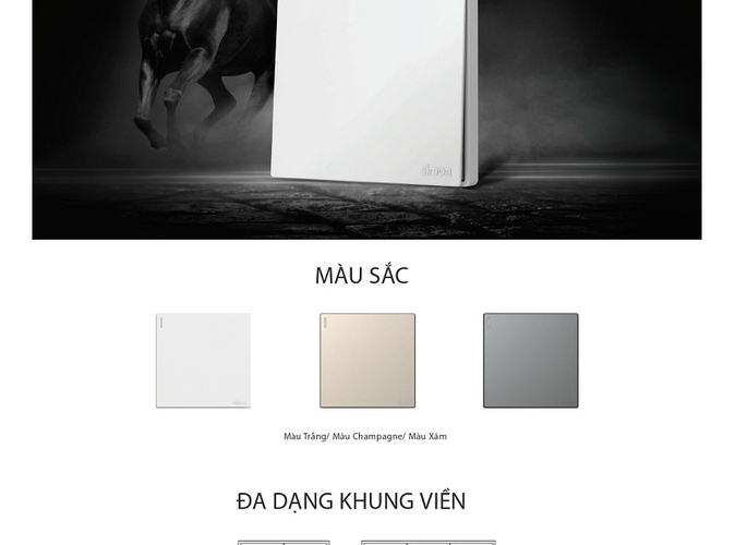 Catalogue Công Tắc ổ Cắm Series S6