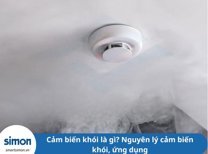 Cảm biến khói là gì? Nguyên lý cảm biến khói, ứng dụng