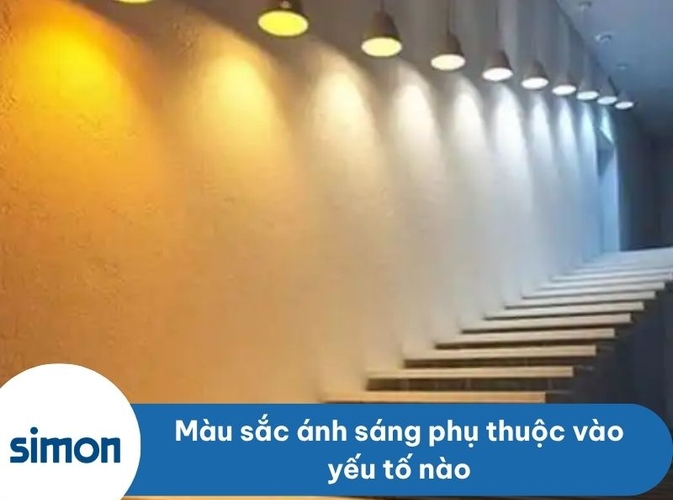 Màu sắc ánh sáng phụ thuộc vào yếu tố nào?