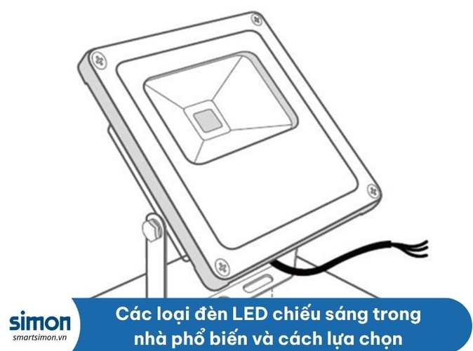 Cách lắp đèn LED chiếu sáng đúng kỹ thuật, an toàn tại nhà