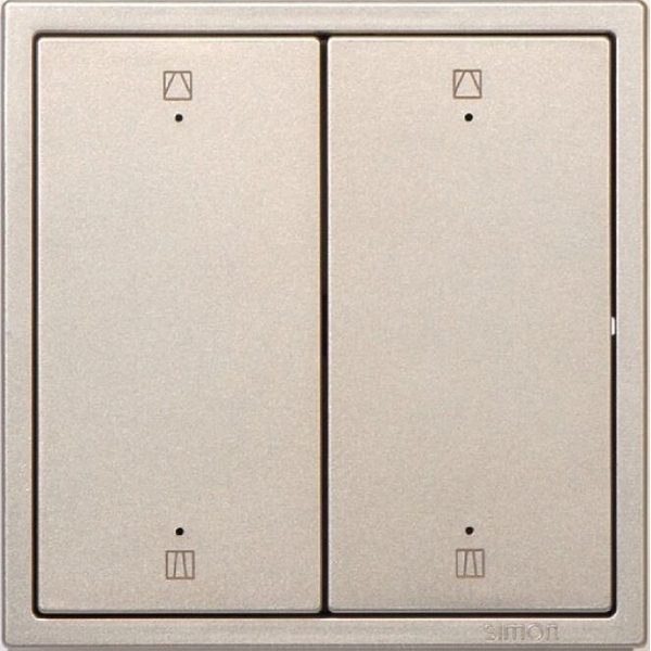 Công tắc rèm cửa đôi Simon I7 Smart màu Champagne 70E847TY-46