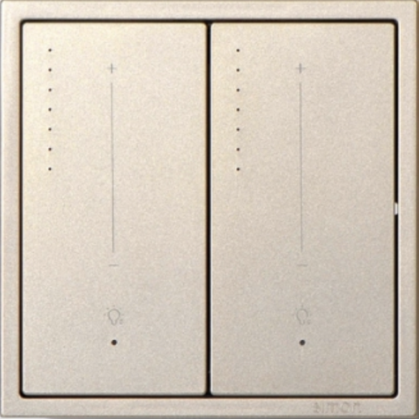 Công tắc Dimmer đơn 0-10V Simon I7 Smart màu Champagne 70E856TY-46