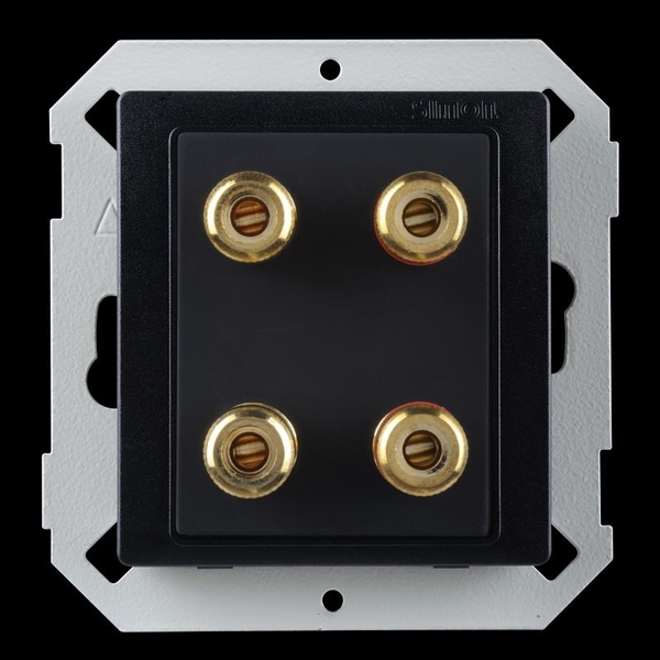 Module Ổ cắm kết nối âm thanh (đôi) (Black) V8 80800Y2-26