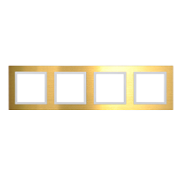 Khung viền kim loại 4 (brush gold) V8 80841-48
