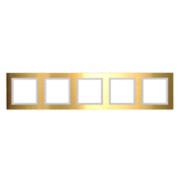 Khung viền kim loại 5 (brush gold) V8 80851-48