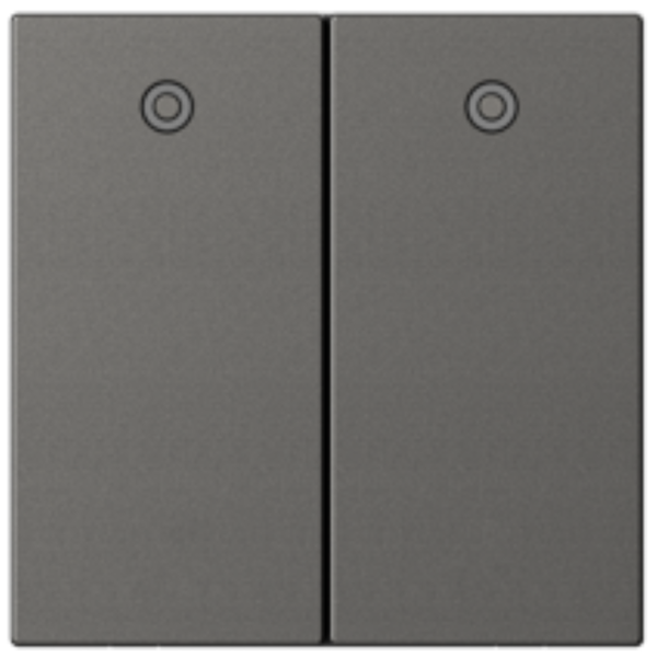 Module công tắc đôi, một chiều có đèn LED (Grey) i7 701023-61