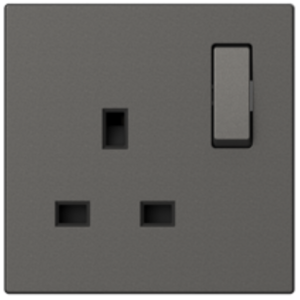 Module ổ cắm kiểu Anh 13A (Grey) i7 701382-61