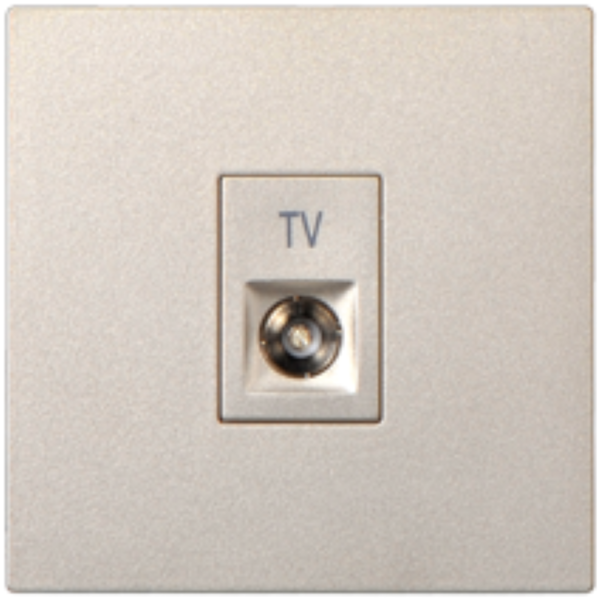 Module ổ cắm TV đơn (Champagne) i7 705111-46