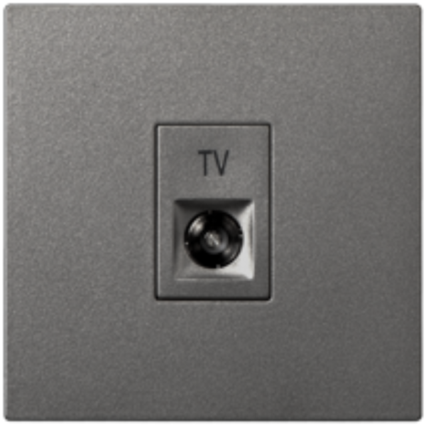 Module ổ cắm TV đơn (Grey) i7 705111-61