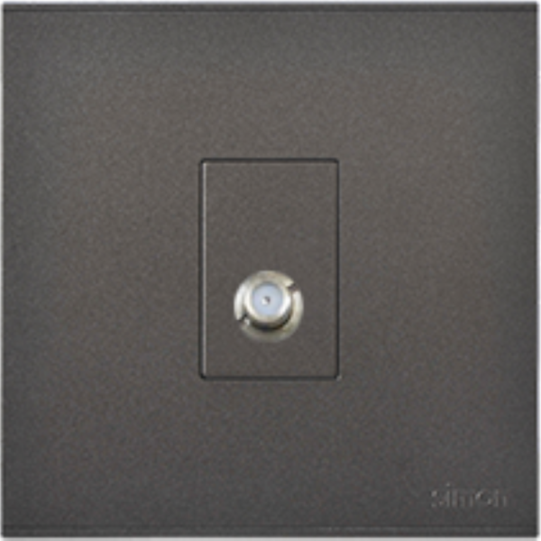 Bộ ổ cắm điên thoại đơn (Grey) E6 725214-61