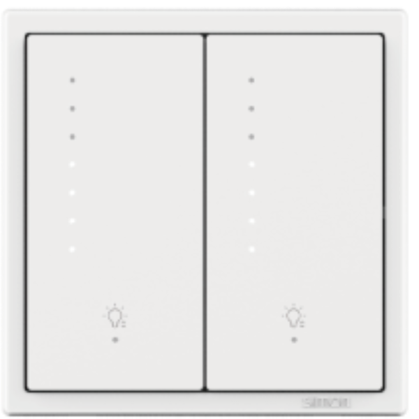 Công tắc Dimmer đôi Simon I7 Smart 70E849TY