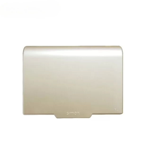 Mặt che chống nước ngoài trời Simon 52155 đế chữ nhật lắp dọc