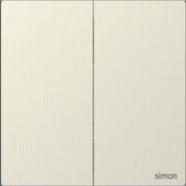 Bộ nút nhấn đôi Simon M7 Metal 661021FM-2C 16AX 250V