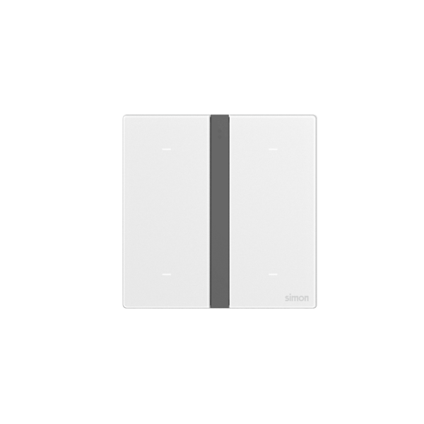 Bộ Công Tắc Bốn Thông Minh Simon M7 Smart Gem Màu Trắng 66E8004GTY-4F
