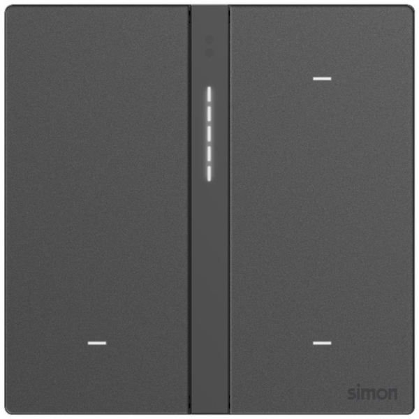 Bộ Công Tắc Bối Cảnh Ba Thông Minh Simon M7 Smart Gem Màu Xám 66E8007GTY-4D
