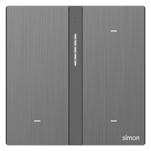 Module Công Tắc Bối Cảnh 3 Thông Minh Simon M7 Smart Metal Màu Xám 66E8007MTY-2B