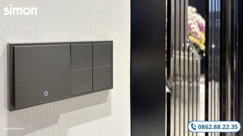 Hoàn thành thi công SmartHome và công tắc kiểm tra hoàn tất