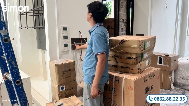 Kiểm tra và nghiệm thu bàn giao hệ thống thi công SmartHome