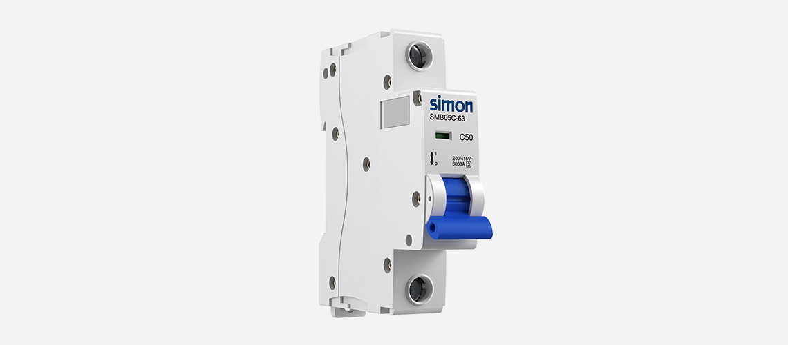 Aptomat 1 Cực CB Simon SMB65C-63C