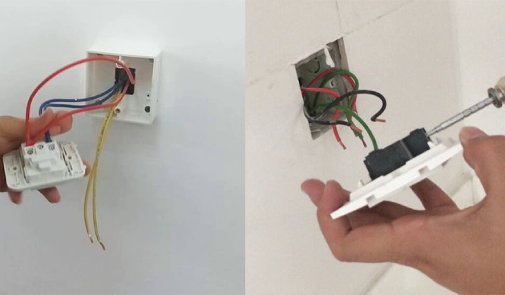 Cách lắp ổ cắm điện âm tường chống giật an toàn, đơn giản tại nhà