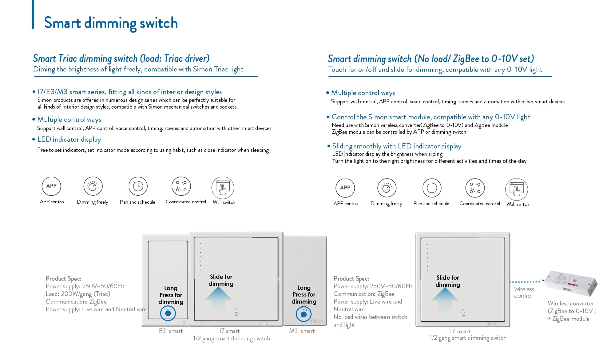 Catalogue Simon i7 Smart