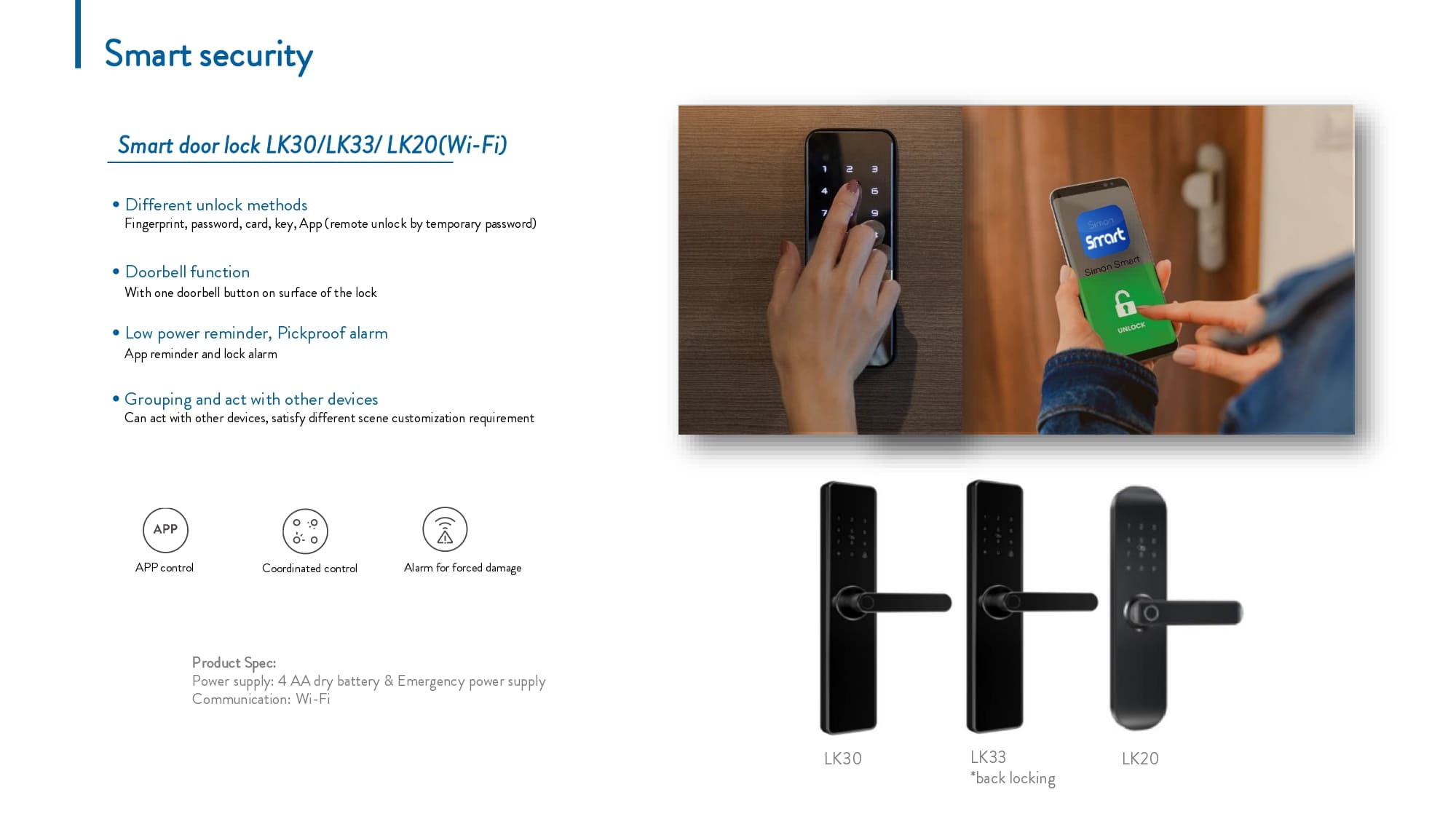 Catalogue Simon i7 Smart