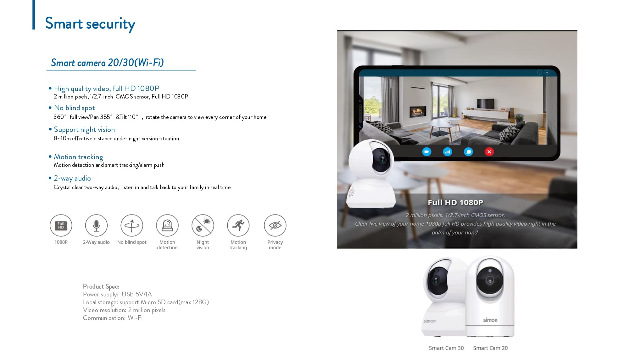 Catalogue Simon i7 Smart