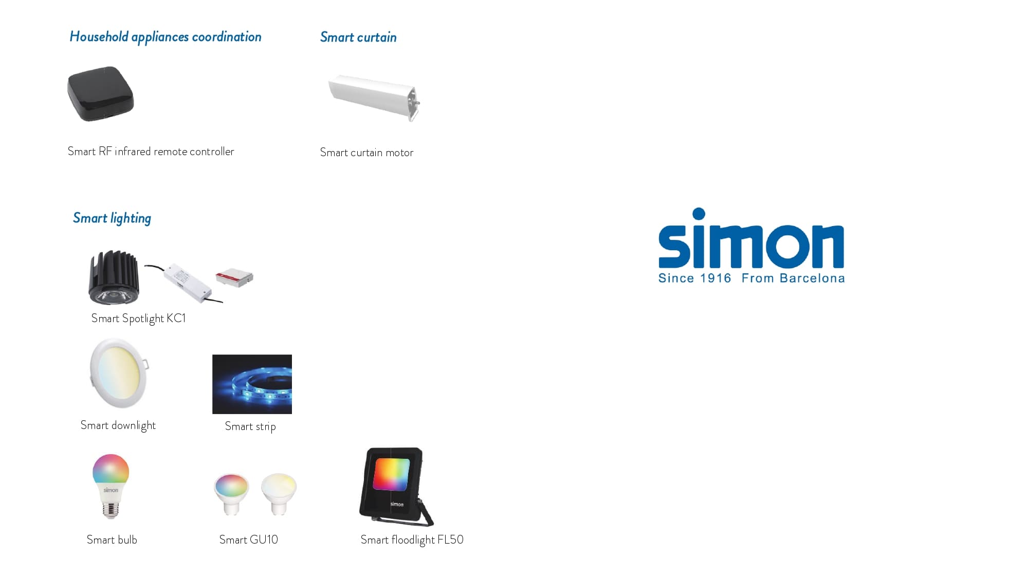 Catalogue Simon i7 Smart