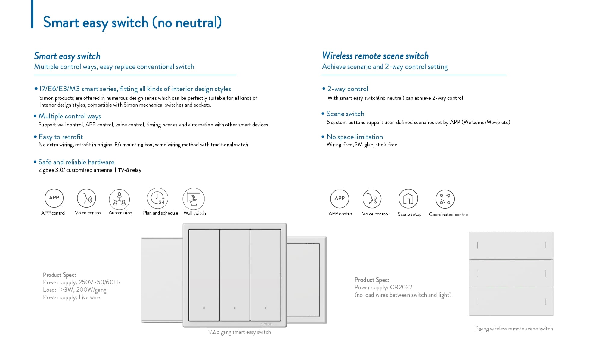 Catalogue Simon i7 Smart