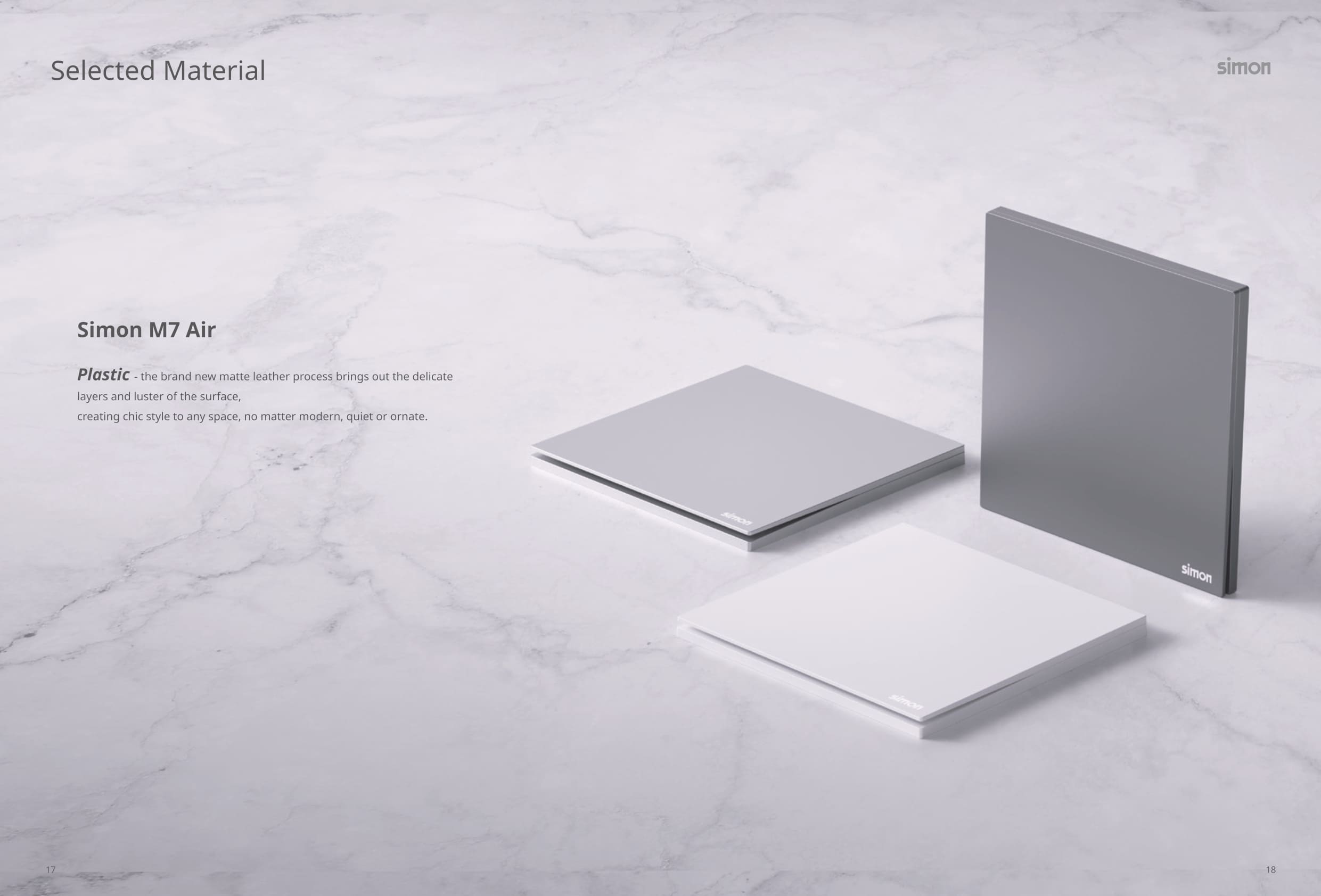 Catalogue công tắc Simon M7 Smart