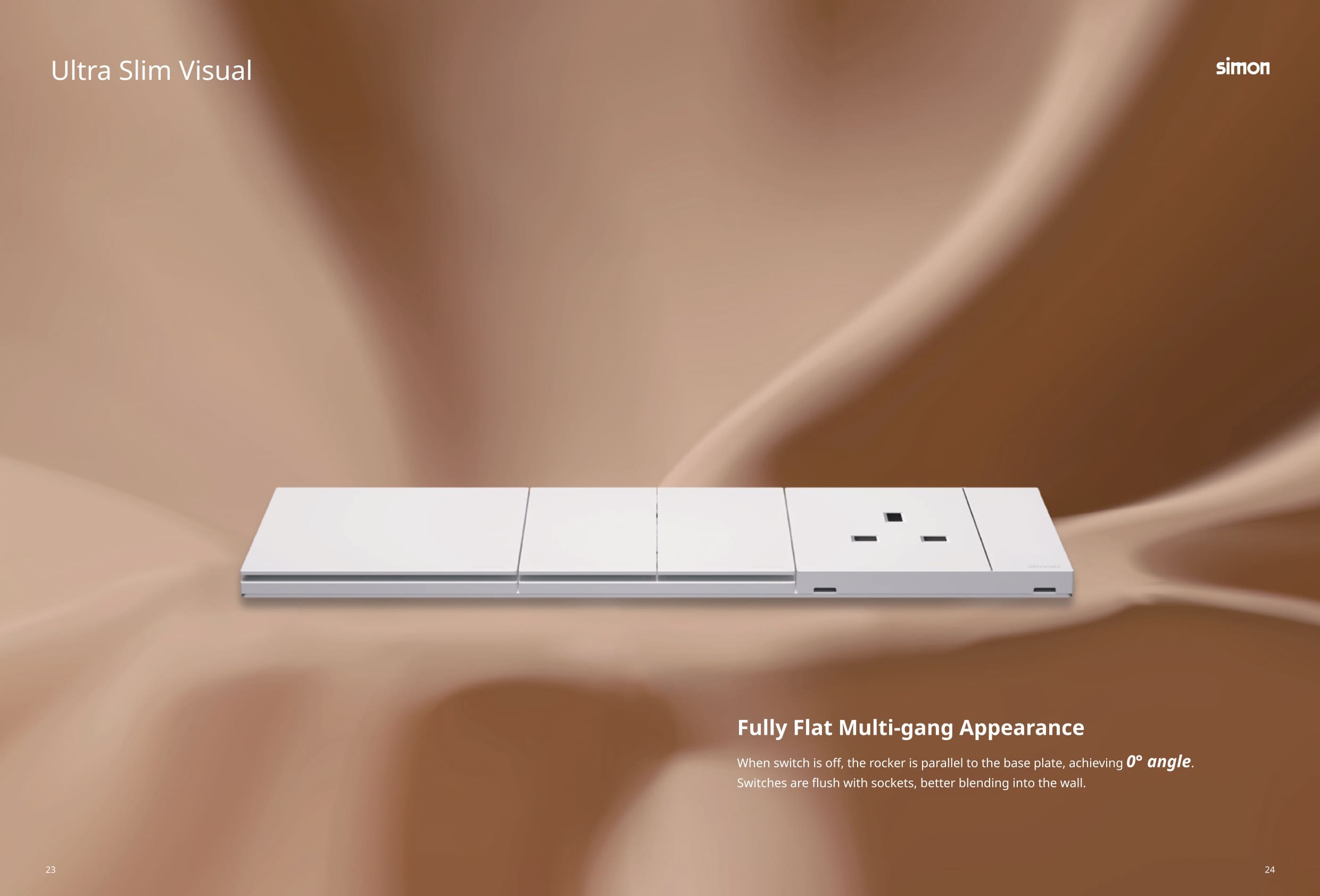 Catalogue công tắc Simon M7 Smart