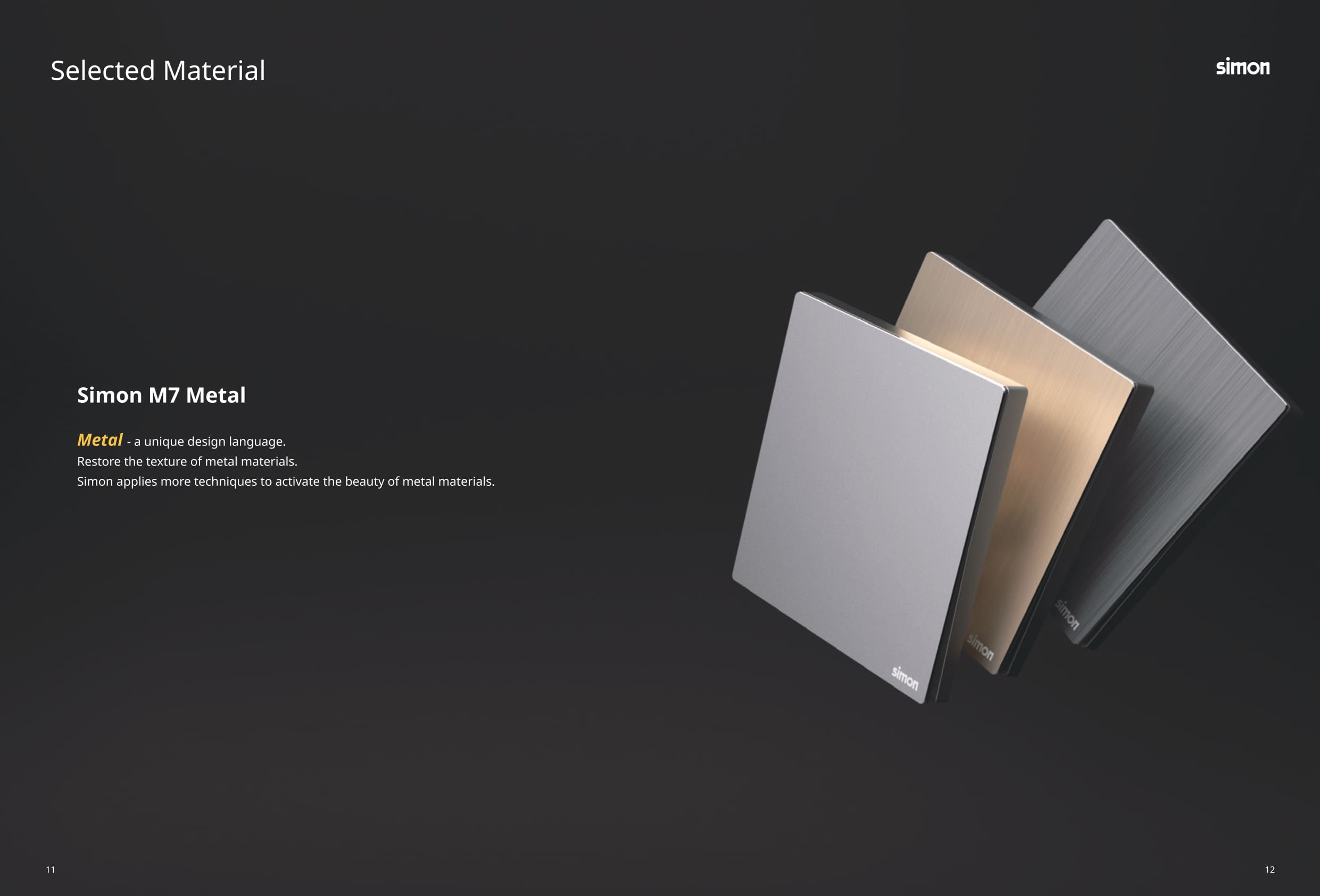 Catalogue công tắc Simon M7 Smart