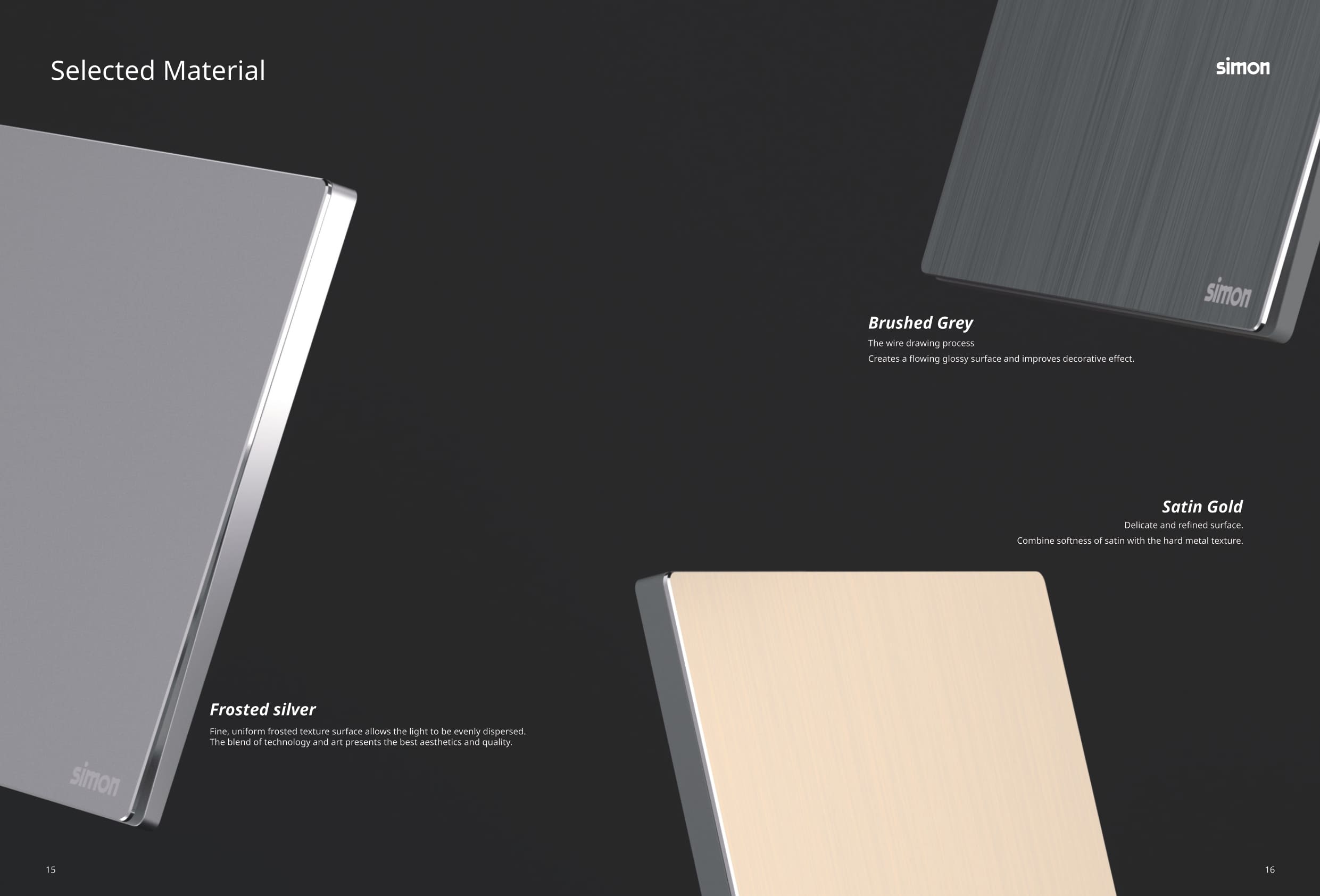 Catalogue công tắc Simon M7 Smart