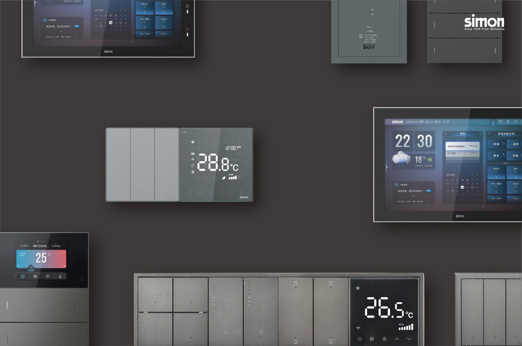 Phân phối thiết bị điện Simon tại Hà Nội