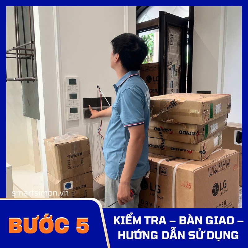 Kiểm tra – Bàn giao – Hướng dẫn sử dụng