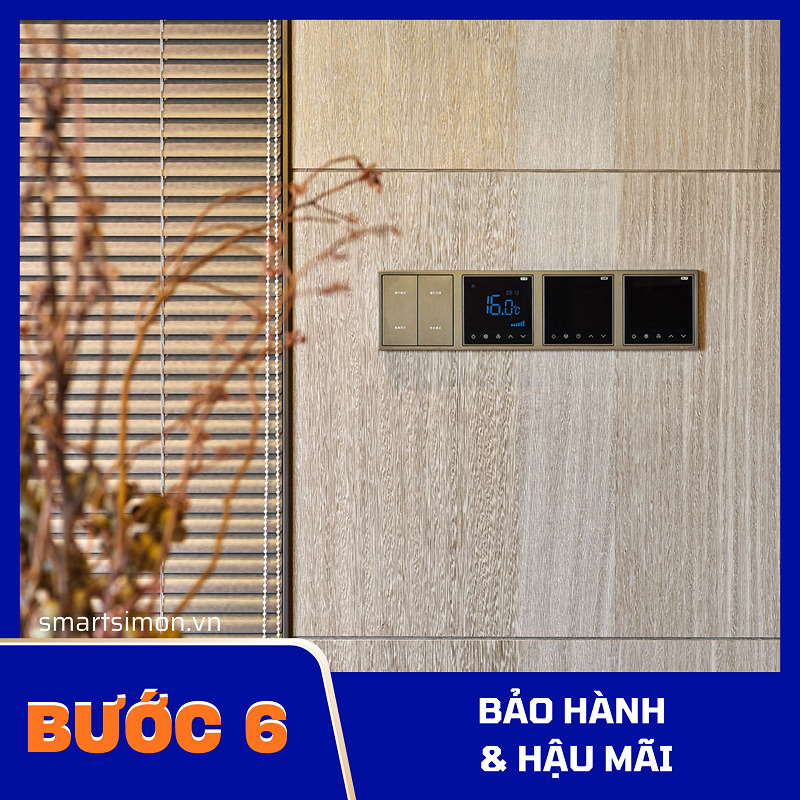 Bảo hành & Hậu mãi cho quy trình thi công nhà thông minh